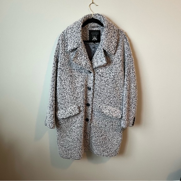 Hilary Radley Blended Wool Coat Size Medium - Picture 2 of 6